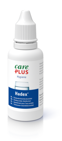 Care Plus Hadex -  Zeer effectief drinkwater desinfectiemiddel